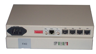 4 FXO-FXS Optical Multiplexer